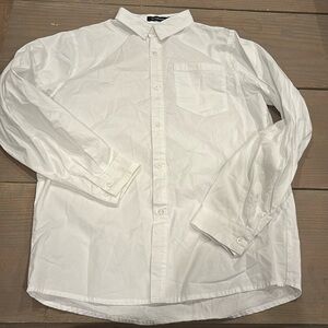 White, kids dress shirt